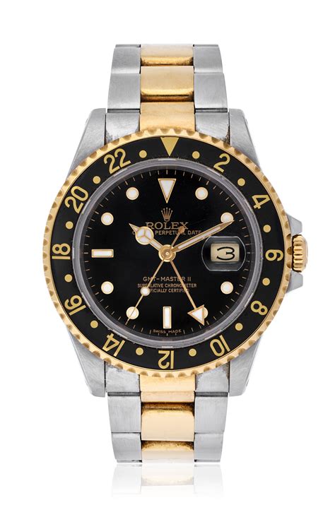 rolex two tone gmt